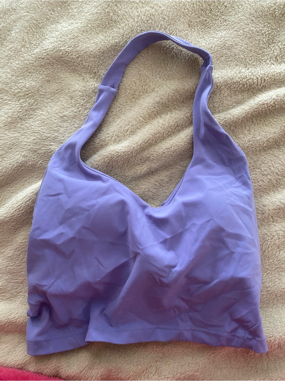 Lilac Halter Top - SMALL